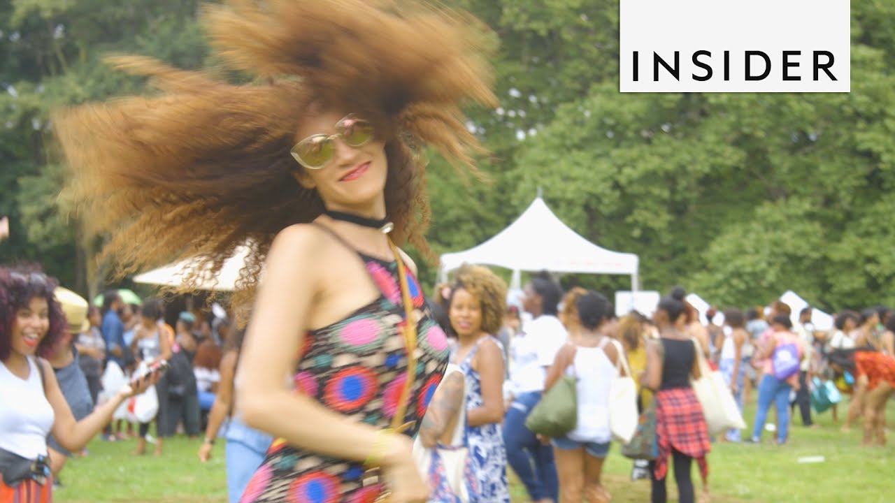 Giant Natural Hair Festival Attracts Thousands In NYC YouTube