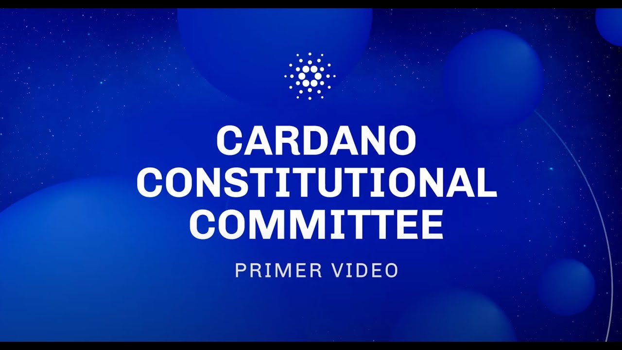 Cardano Constitutional Committee 📜 | Essential Cardano