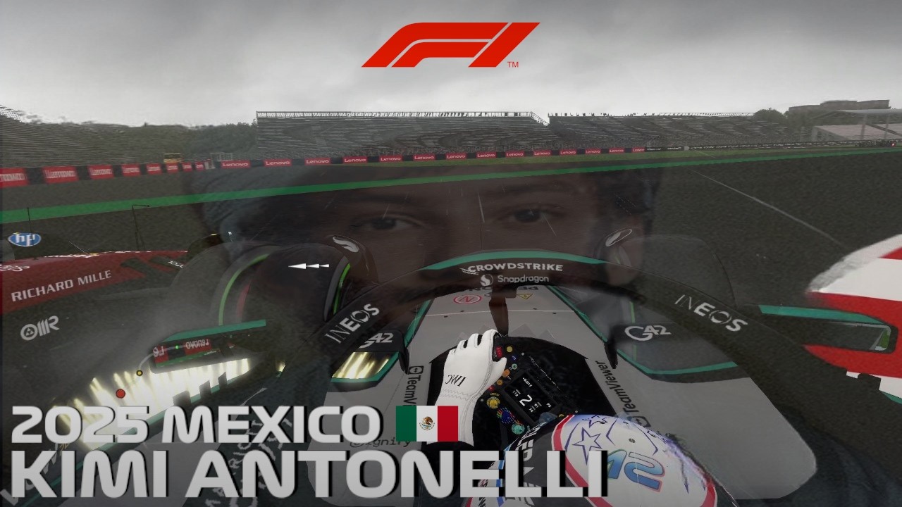 F1 2014 MOD 2025 - MEXICO GP 25% | KIMI ANTONELLI