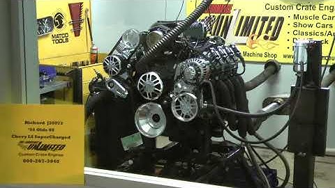 LQ9 408CI 820HP Whipple Supercharged Crate Engine