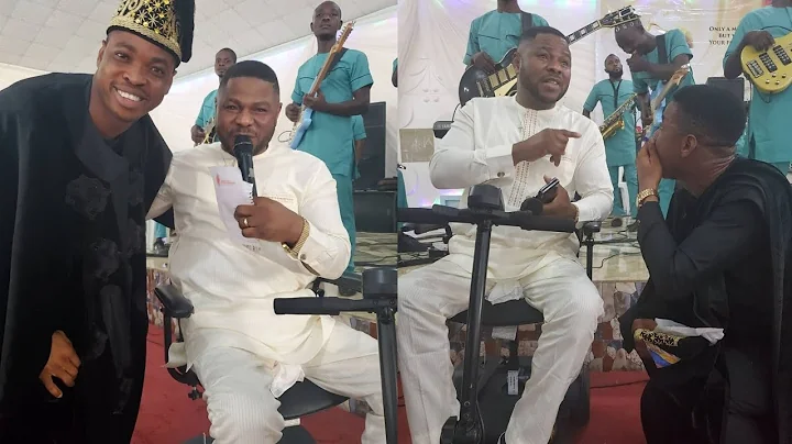 you won't believe how YINKA AYEFELE was dance with WOLIAGBA on stage ( SO FUNNY )