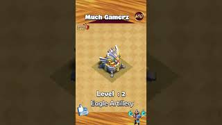 Eagle Artillery Level 1 to Max | Clash of Clans screenshot 4