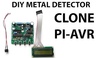 Clone PI-AVR DIY metal detector revue