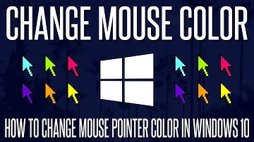 How to Change Mouse Pointer Color in Windows 10