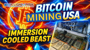 MillionMiner USA 🔥💧 Bitcoin IMMERSION Mining Farm | Next-Level Cooling Revealed!