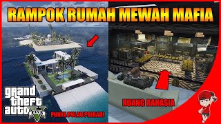 RUMAH INI MEWAH BANGET  ADA RUANG RAHASIA ISI NYA EMAS   - GTA 5 MOD MAFIA (16)