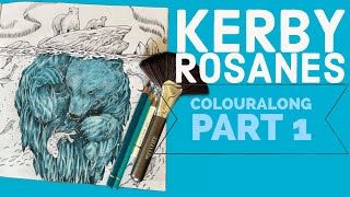 Polar Bear Colour Along in Kerby Rosanes Fragile world~Part 1