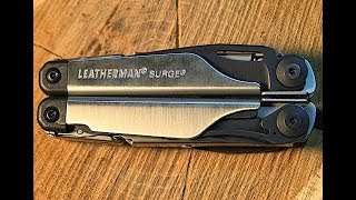 Мультитул LEATHERMAN SURGE Black&Silver Эволюция карманных инструментов.