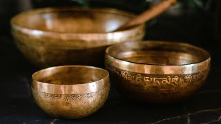 1888 Hz Tibetan Singing Bowls For Sleep ♥ Healing Sleep Music