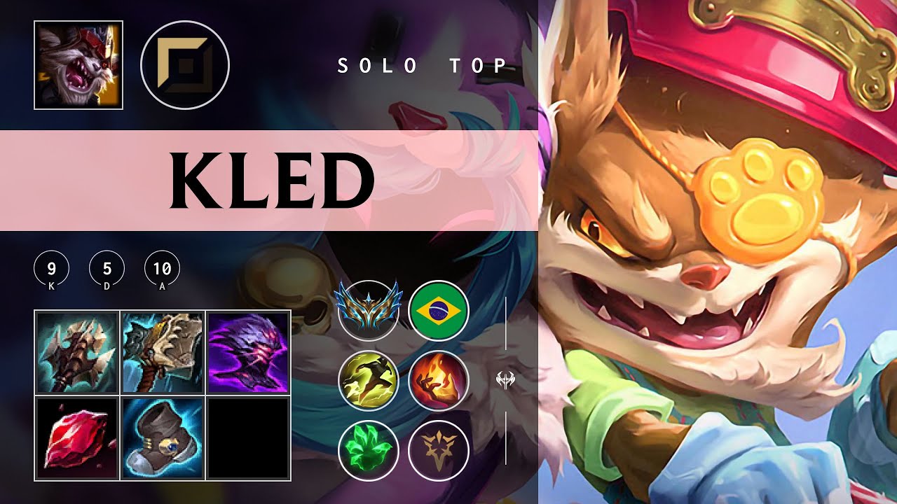 Kled Top vs Volibear - BR Challenger Patch 25.22