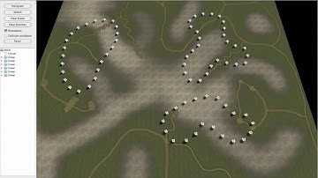 A sketch based interface to author crowd animation