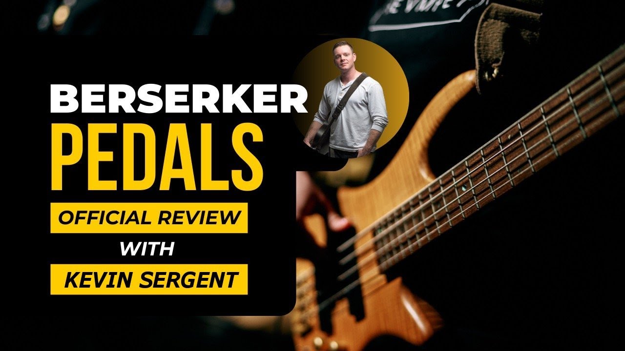 Berserker Pedals Official Review with Kevin Sergent (More Than Just a One Trick Pony!)