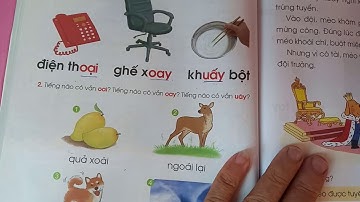 Tiếng viêt 1.Bài 136. oai, oay, uây(tiết1). Sách cánh diều.