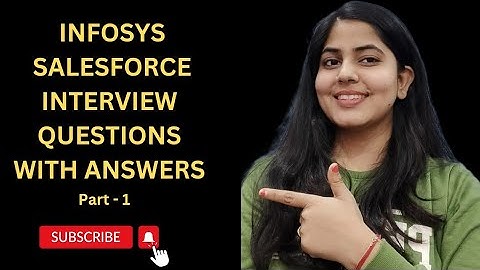 Infosys Salesforce Interview Questions with Answers 2024 Part - 1 | 2+ YOE  #salesforce #infosys