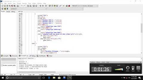 Program Kombinasi Percabangan Dan Perulangan - Achmad Dwi wijaya