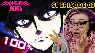 100% GNIEWU!!! Mob Psycho 100 01x03 REAKCJA