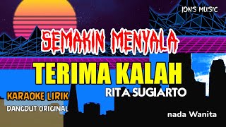 Download lagu TERIMA KALAH || RITA SUGIARTO || KARAOKE DANGDUT || NADA WANITA 