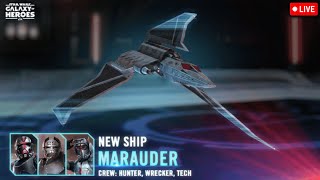 Bad Batch Marauder Gameplay Testing LIVE  New Leviathan Counter?  Star Wars: Galaxy of Heroes