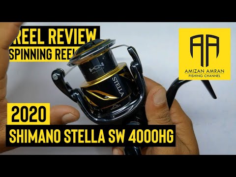 🔴 Reel Review - Shimano Stella SW 2020 4000HG [Malaysia] 