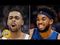 Real-time reaction to Warriors trading D'Angelo Russell to the Timberwolves | The Jump