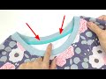 ✅️ This way I sew stretchy neckline with seam cover  | Sewing Tips and Tricks