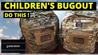 How to Pack Children's Bugout Bags