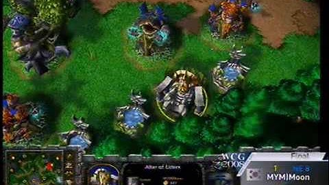 2008GFfourth day:WC3 08 match:MYM]MoonvsGrubby R3