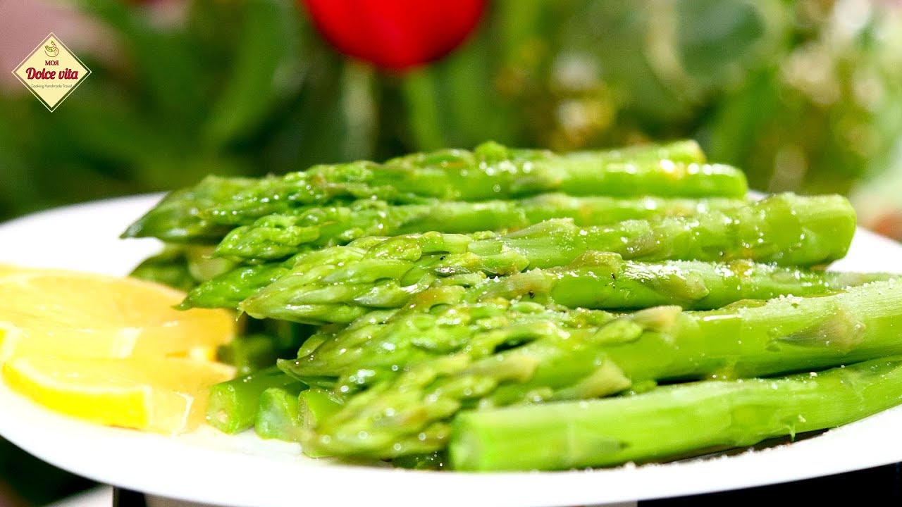 Спаржа. Как приготовить спаржу. Как готовить аспарагус. Как варить ...