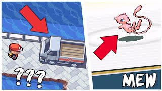 Pokemon Fire Red - How to Catch Legendary Mew - Secret Staircase Meseum  S.S. Anne