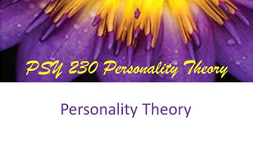 PSY 230 Week 1 Overview