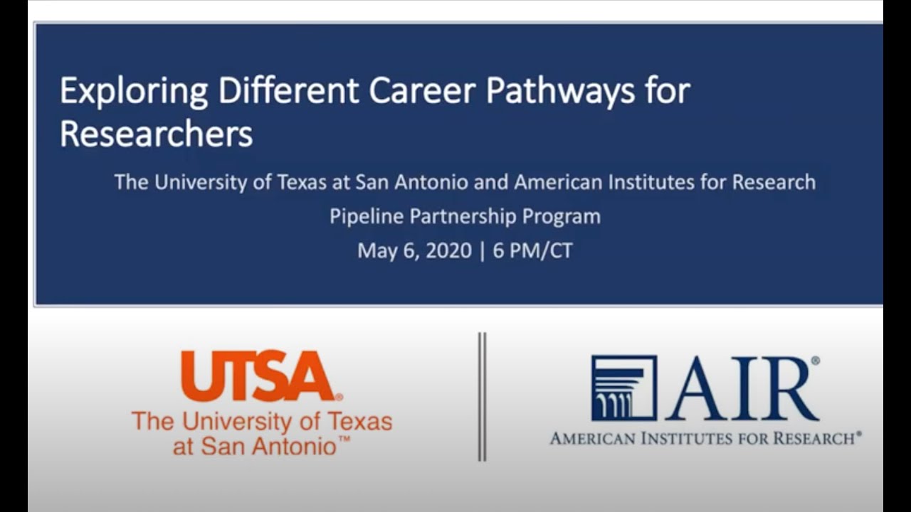 American Institutes for Research Pipeline Partnership Program Launch ...