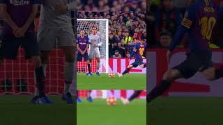 Neymar VS Zlatan VS Rashford VS Messi VS Ronaldo VS Calhanoglu | Freekick Challenge💫 #Shorts