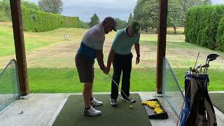 Live Lesson: Golfer goes from High Handicapper to Scratch in 5 Minutes !