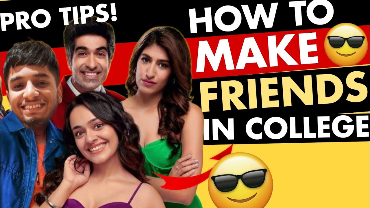 😰Introvert? SUPER HACKS to make FRIENDS in college! HONEST college advice🔥