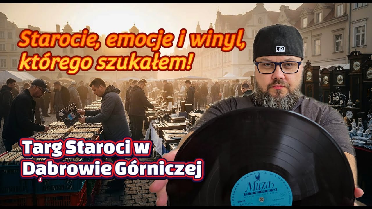 Targ Staroci w Dąbrowie Górniczej | Starocie, emocje i winyl którego szukałem.