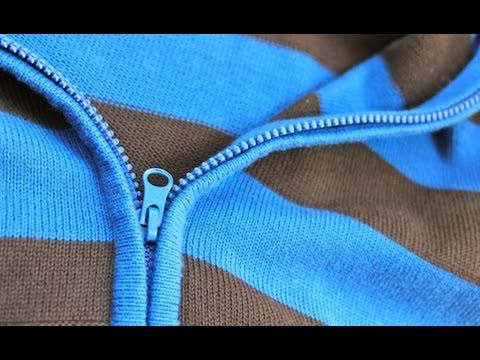How to unstick a zipper - YouTube