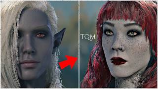 Baldur's Gate 3 Character Creation: Soundless Drow "F" BG3 Creator Tutorial