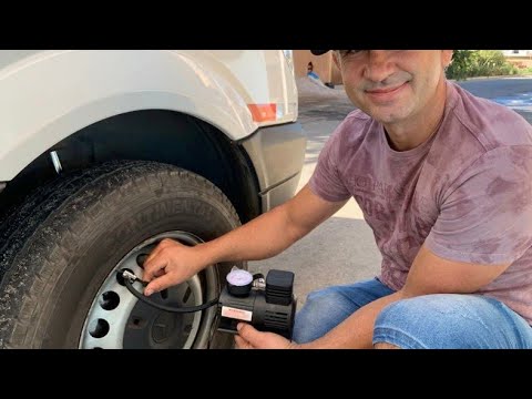 Vídeo: Qual é o tamanho do compressor de ar que preciso encher os pneus de um caminhão?