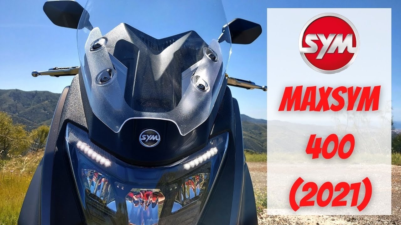 Sym MaxSym 400 (2021) | Test Ride, Walk around, Sound check and 0 to 100 |  VLOG283 - YouTube