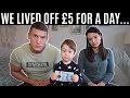 We lived off £5 for a day  **family food challenge**