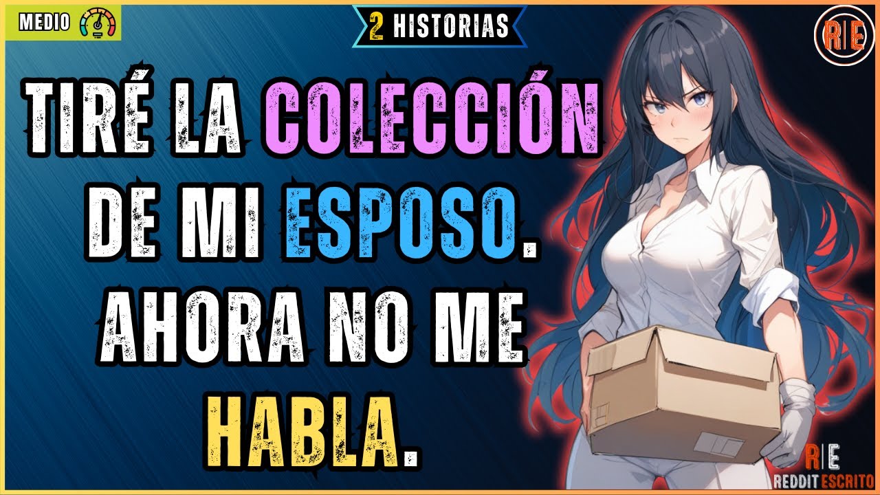 Tiré la colección de arte de mi esposo, pensé que le gustaría, pero no me habla 🤔 Reddit historias