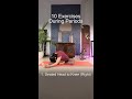 10 Exercises during periods #shorts