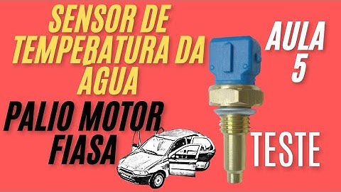sensor de temperatura da agua do palio teste na prática. aula 5 da injeção palio fiasa.