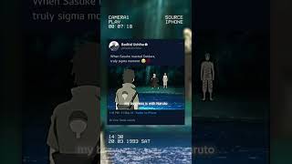 When Sasuke Roast Deidara