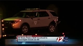 State Police SUV involved in overnight accident