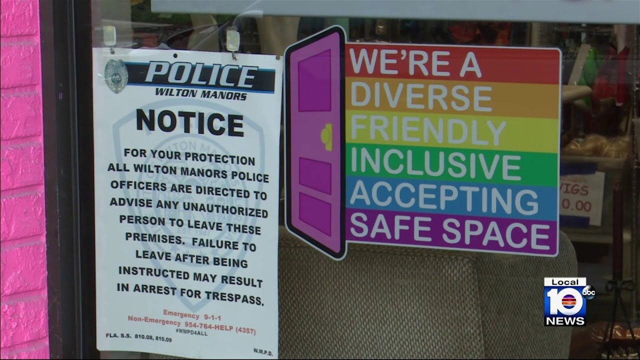 Wilton Manors police launches new Safe Place program YouTube