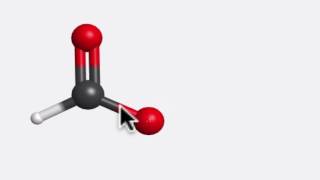 WebMO Calculation of Formate Anion