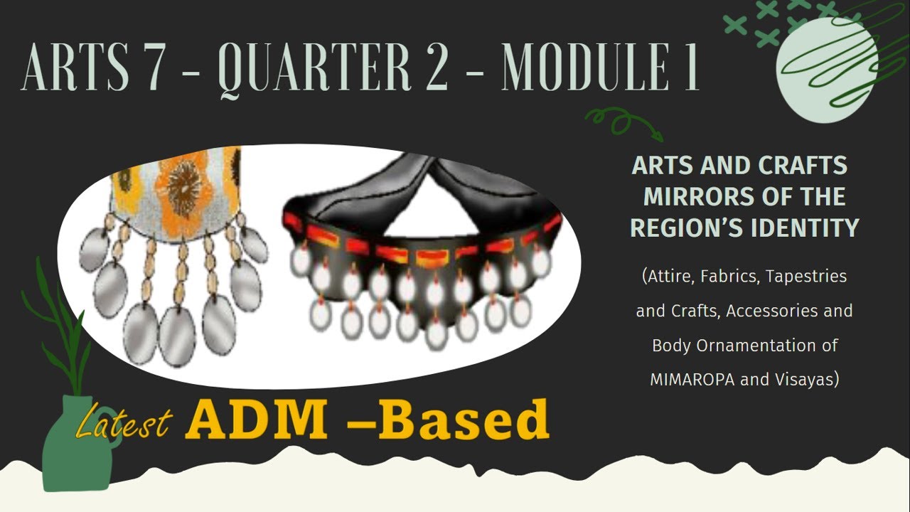 Quarter 2 Arts 7 Module 1 Arts and Crafts Mirrors of the Region