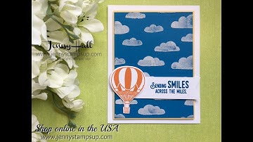 How to use Stampin Up Embossing Paste with Jenny Hall