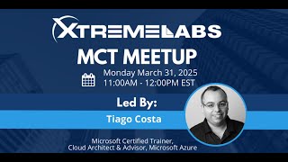 March 2025 MCT Meetup - Transforming Training with AI hosted by Tiago Costa